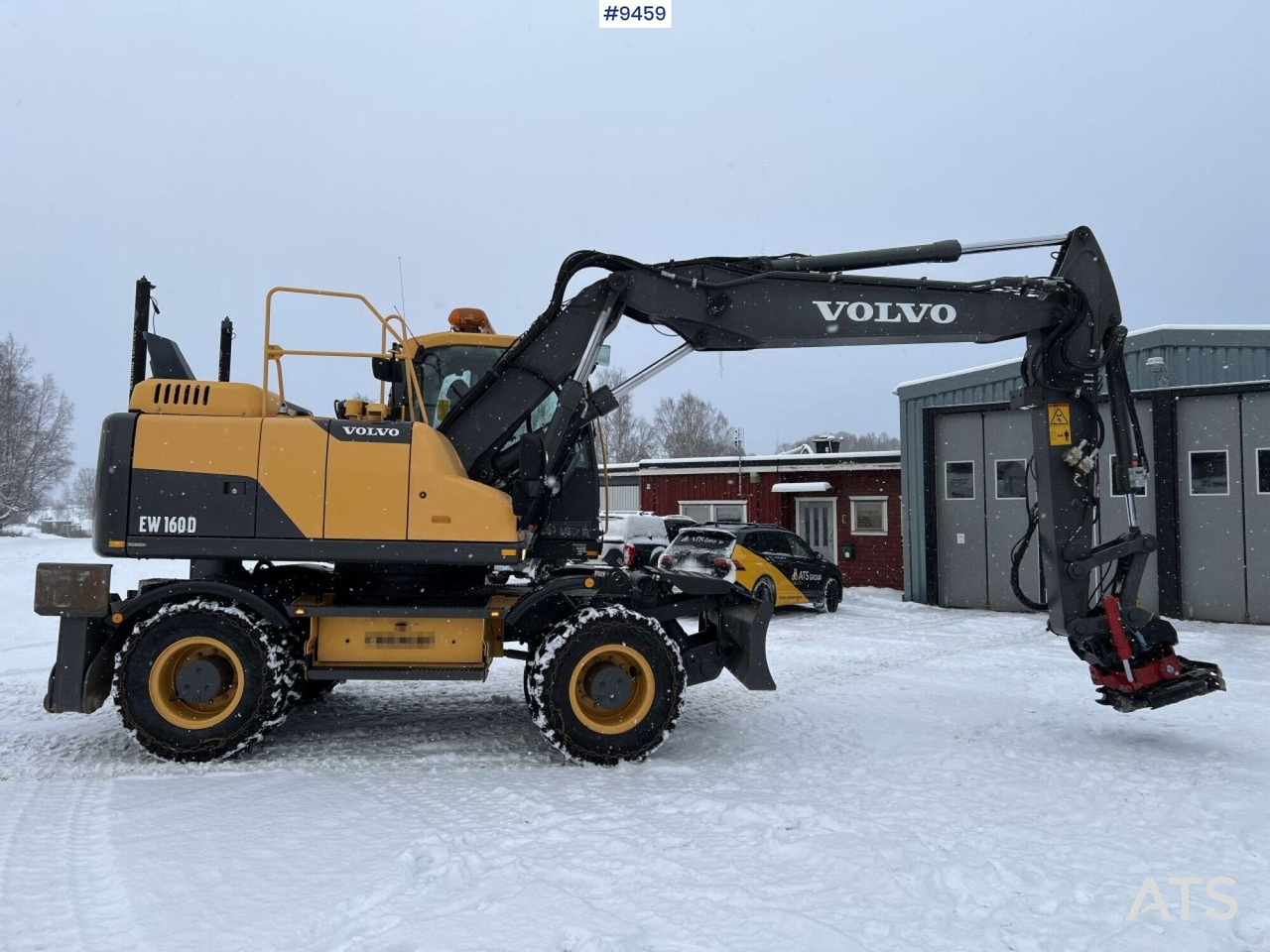 Volvo EW160 D Wheeled excavator (VIDEO) - Колісний екскаватор: фото 4 Volvo EW160 D Wheeled excavator (VIDEO) - Колісний екскаватор: фото 4