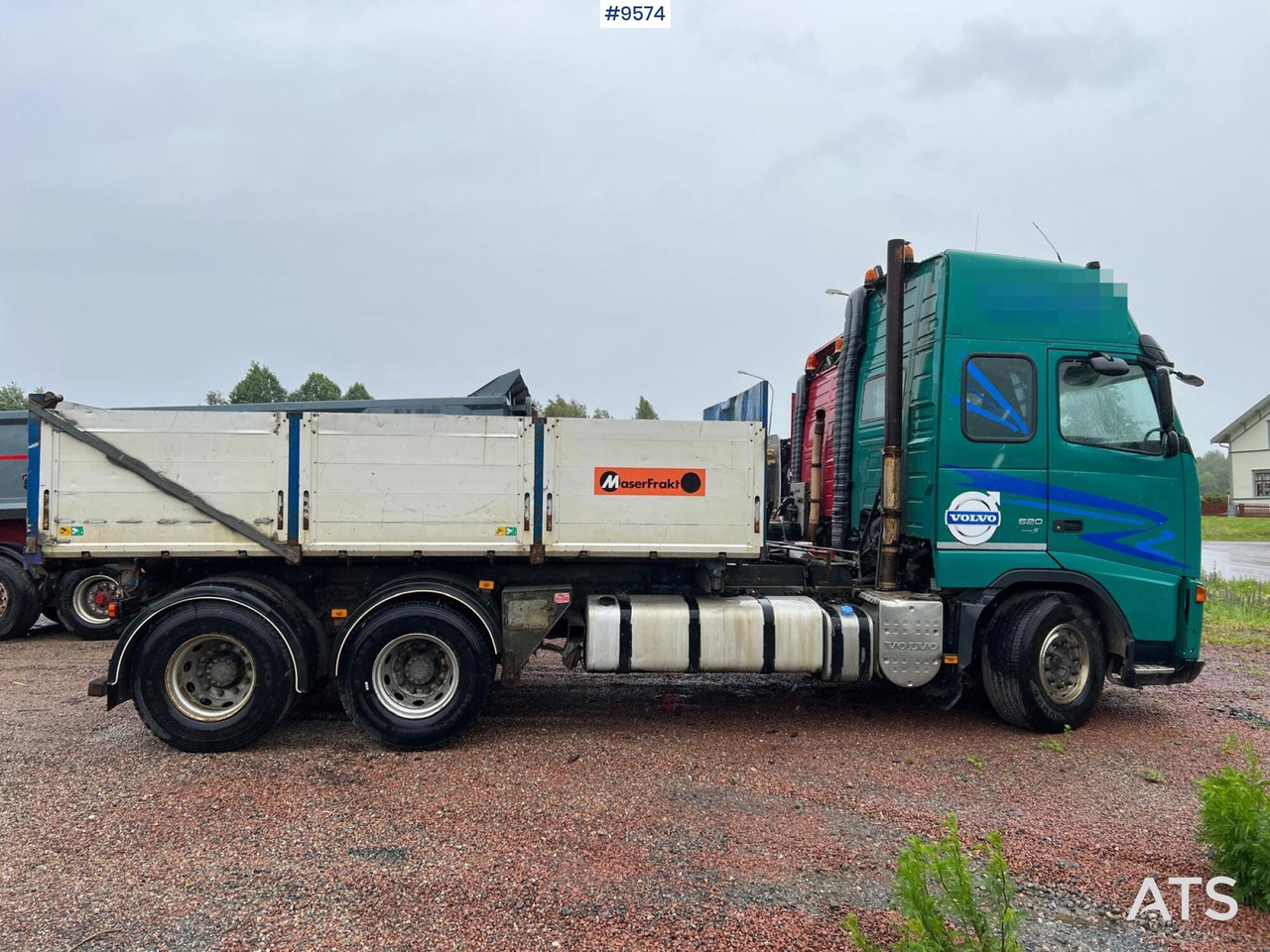 Бортова вантажівка/ Платформа Volvo FH 520 6X4 Quick lock with flatbed: фото 10