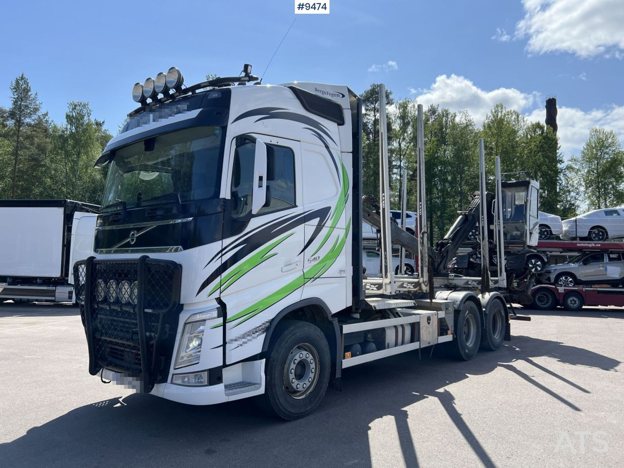 Volvo FH13 Logging truck with Loglift 105S crane - Лісовоз: фото 1 Volvo FH13 Logging truck with Loglift 105S crane - Лісовоз: фото 1