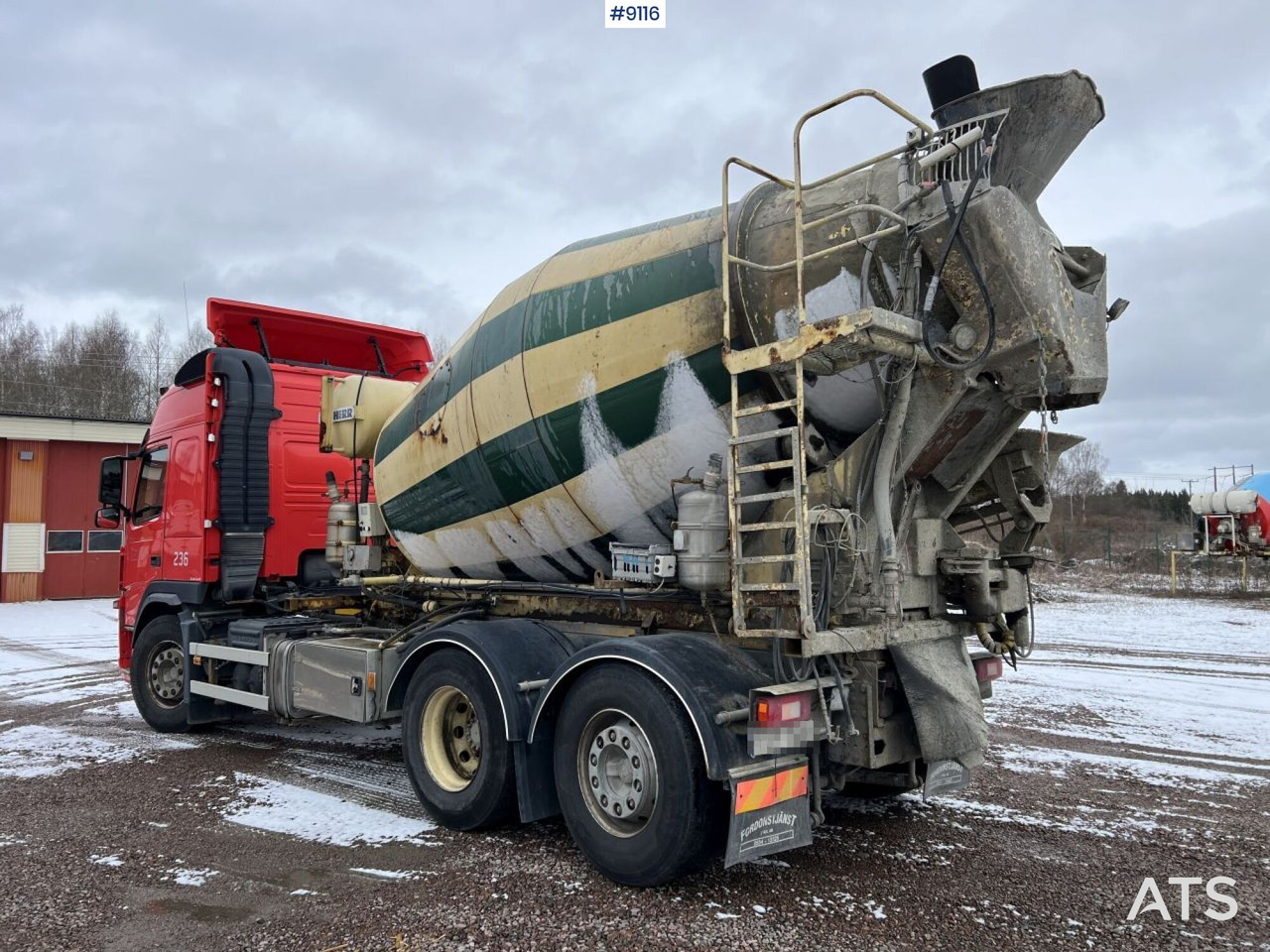 Volvo FM 6X2 Quick lock with concrete rotator (VIDEO) - Автобетонозмішувач: фото 4 Volvo FM 6X2 Quick lock with concrete rotator (VIDEO) - Автобетонозмішувач: фото 4