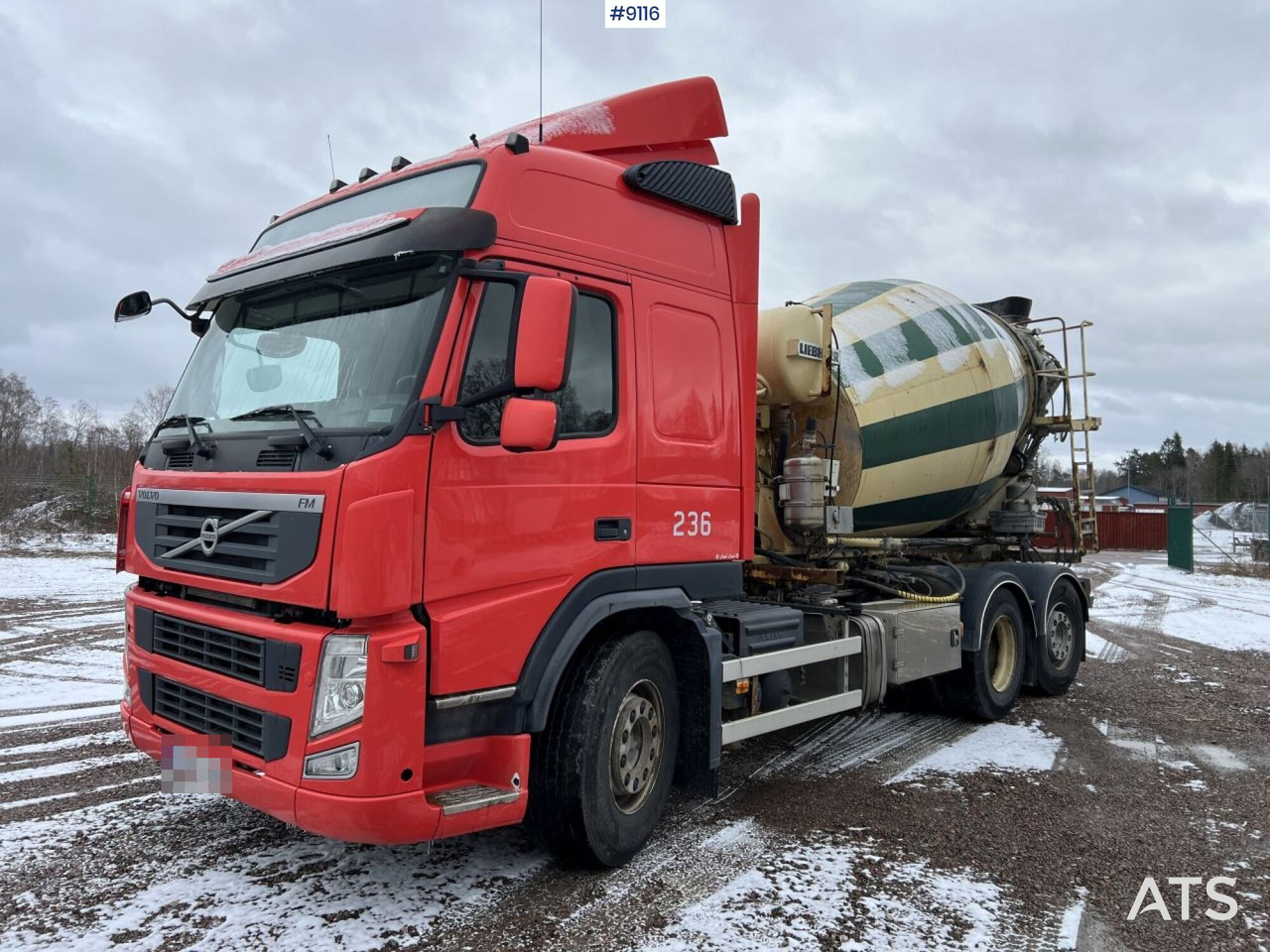 Volvo FM 6X2 Quick lock with concrete rotator (VIDEO) - Автобетонозмішувач: фото 1 Volvo FM 6X2 Quick lock with concrete rotator (VIDEO) - Автобетонозмішувач: фото 1