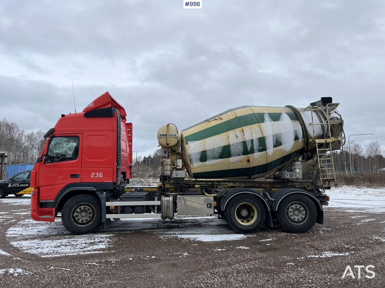 Volvo FM 6X2 Quick lock with concrete rotator (VIDEO) - Автобетонозмішувач: фото 3 Volvo FM 6X2 Quick lock with concrete rotator (VIDEO) - Автобетонозмішувач: фото 3