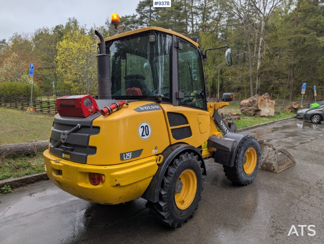 Wheel loader Volvo L25F with attachments (SEE VIDEO) - Колісний навантажувач: фото 4 Wheel loader Volvo L25F with attachments (SEE VIDEO) - Колісний навантажувач: фото 4