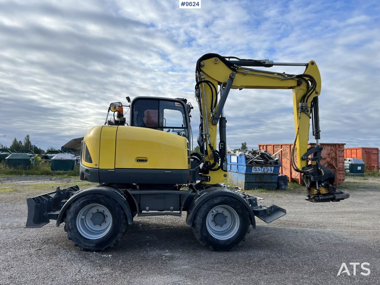Wheeled Excavator Wacker Neuson EW100 (See Video) - Колісний екскаватор: фото 2 Wheeled Excavator Wacker Neuson EW100 (See Video) - Колісний екскаватор: фото 2