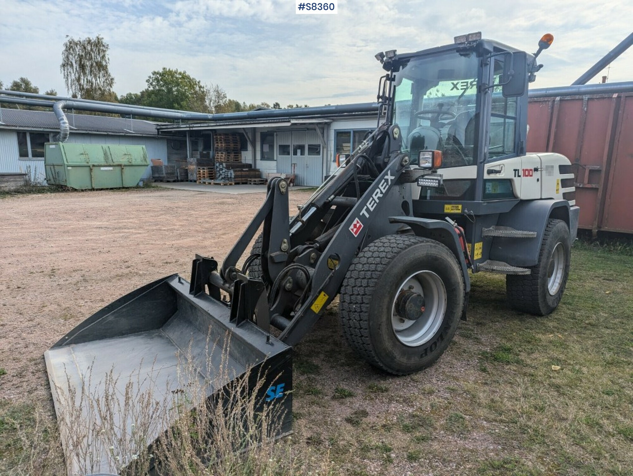 Wheeled Loader Terex TL100 with gear - Колісний навантажувач: фото 1 Wheeled Loader Terex TL100 with gear - Колісний навантажувач: фото 1