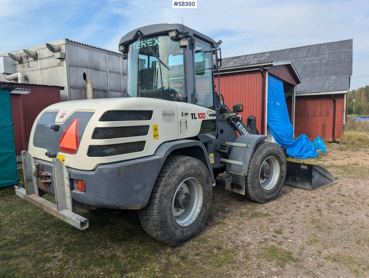 Wheeled Loader Terex TL100 with gear - Колісний навантажувач: фото 3 Wheeled Loader Terex TL100 with gear - Колісний навантажувач: фото 3