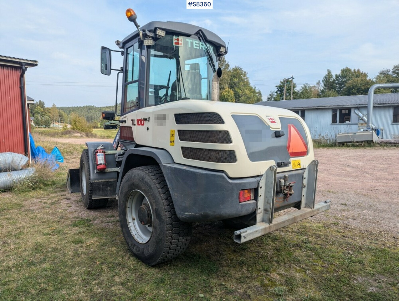 Wheeled Loader Terex TL100 with gear - Колісний навантажувач: фото 4 Wheeled Loader Terex TL100 with gear - Колісний навантажувач: фото 4