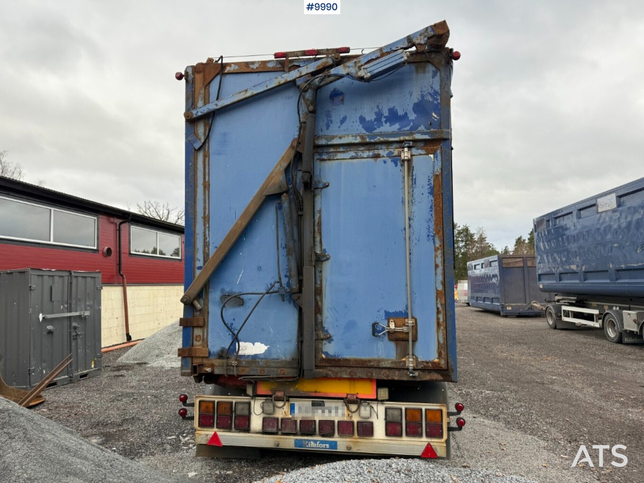 Wood chip trailer Kilafors TNRBM3CFTS-45-1 - Самоскид напівпричіп: фото 4 Wood chip trailer Kilafors TNRBM3CFTS-45-1 - Самоскид напівпричіп: фото 4