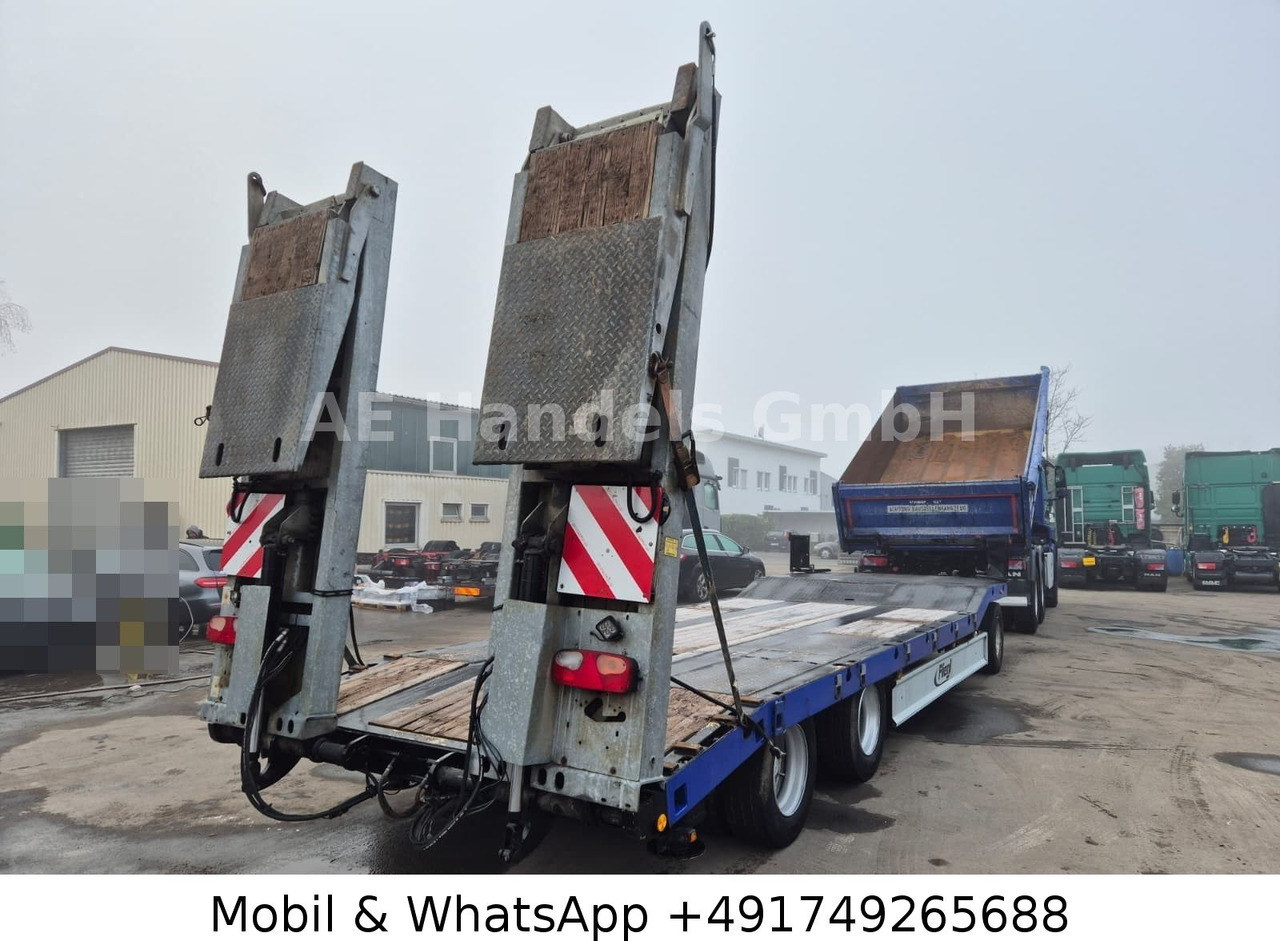 Fliegl DTS 300 Drehschemel Tieflader*Hydraulische Rampe - Низькорамна платформа причіп: фото 3 Fliegl DTS 300 Drehschemel Tieflader*Hydraulische Rampe - Низькорамна платформа причіп: фото 3