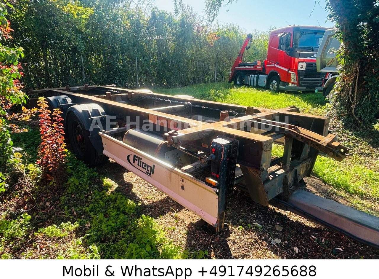 Fliegl TWP 180 Tandem Tiefgekoppelt *BWP/Scheibenbremse - Контейнеровоз/ Змінний кузов причіп: фото 1 Fliegl TWP 180 Tandem Tiefgekoppelt *BWP/Scheibenbremse - Контейнеровоз/ Змінний кузов причіп: фото 1