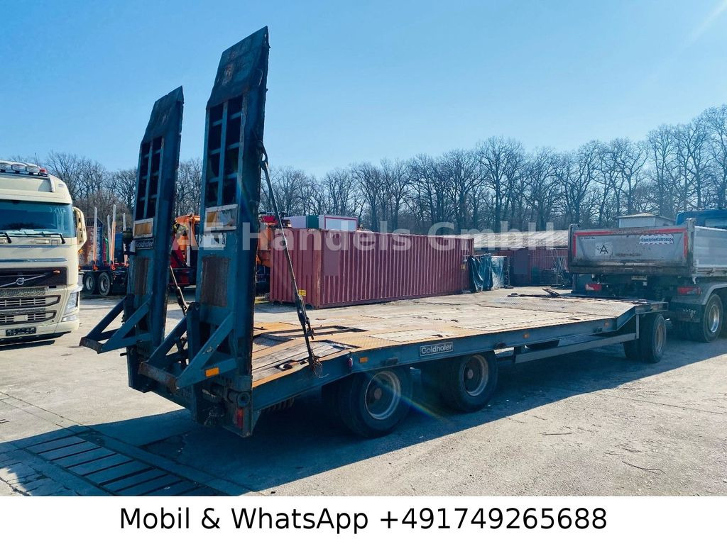 Goldhofer TU 3-24/80 Drehschemel *Rampen/L.8,30m/TÜV-11.25 - Низькорамна платформа причіп: фото 5 Goldhofer TU 3-24/80 Drehschemel *Rampen/L.8,30m/TÜV-11.25 - Низькорамна платформа причіп: фото 5