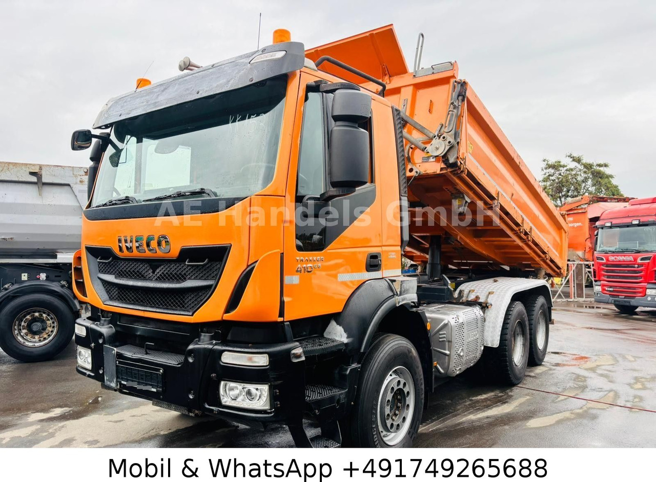 Iveco Trakker 410 E6 BB 6x4 Meiller-Kipper *10m³/AHK - Самоскид вантажівка: фото 1 Iveco Trakker 410 E6 BB 6x4 Meiller-Kipper *10m³/AHK - Самоскид вантажівка: фото 1