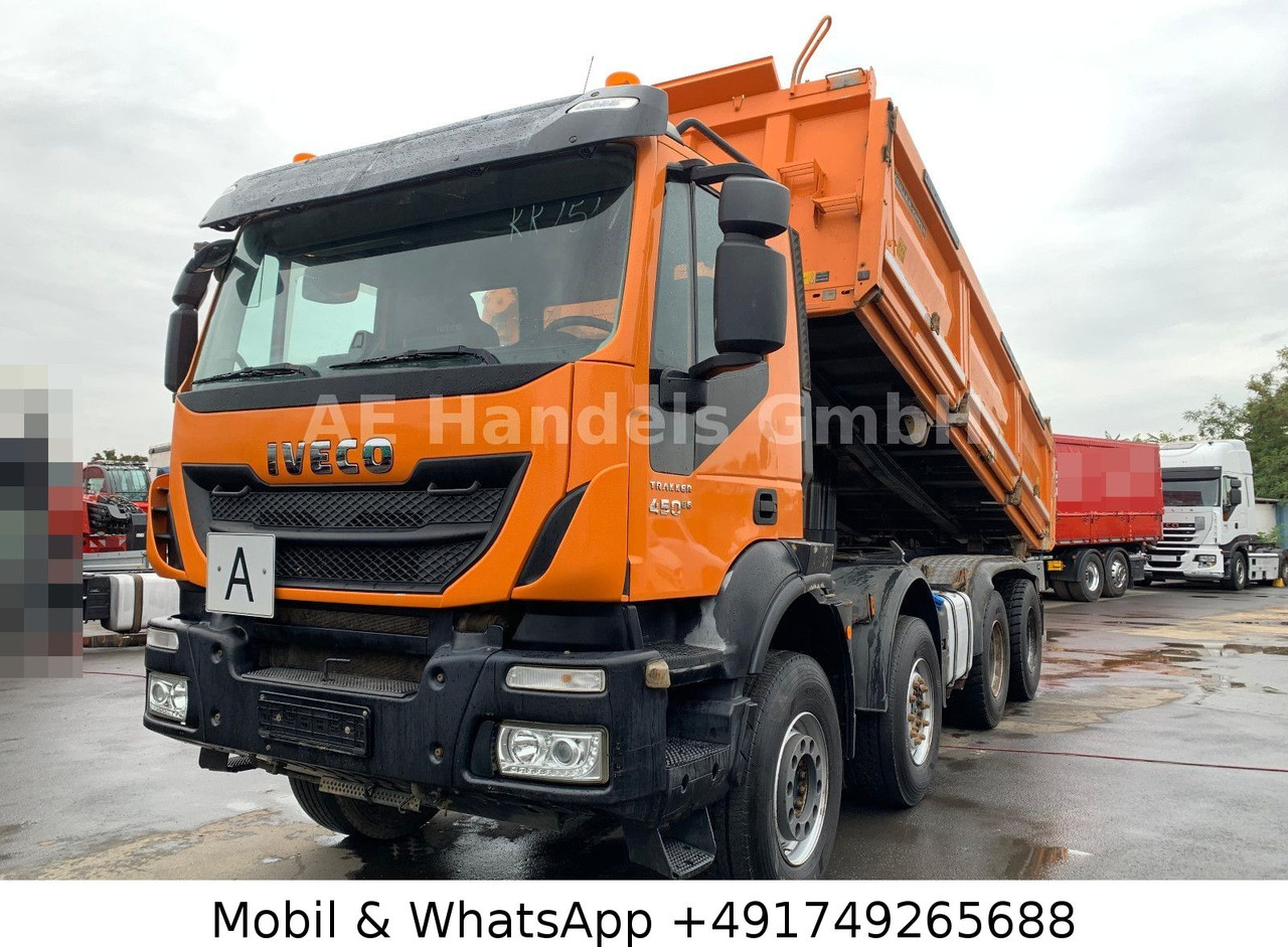 Iveco Trakker 450 E6 BB 8x4 Meiler *13m³/Bordmatik/AP - Самоскид вантажівка: фото 1 Iveco Trakker 450 E6 BB 8x4 Meiler *13m³/Bordmatik/AP - Самоскид вантажівка: фото 1