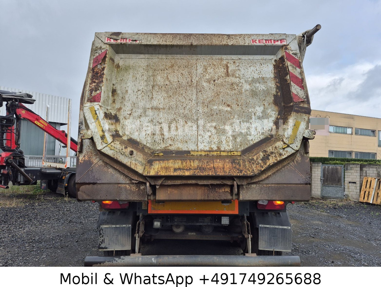 Kempf SKM 35 / 3 Stahl *24m³/1.Lift/Rollplane/Podest - Самоскид напівпричіп: фото 4 Kempf SKM 35 / 3 Stahl *24m³/1.Lift/Rollplane/Podest - Самоскид напівпричіп: фото 4