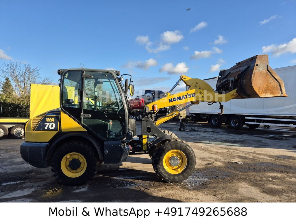 Komatsu WA70-7 *Schaufel-1,5m³/Gabel/Schnellwechsler Komatsu WA70-7 *Schaufel-1,5m³/Gabel/Schnellwechsler - Колісний навантажувач: фото 4 Komatsu WA70-7 *Schaufel-1,5m³/Gabel/Schnellwechsler Komatsu WA70-7 *Schaufel-1,5m³/Gabel/Schnellwechsler - Колісний навантажувач: фото 4