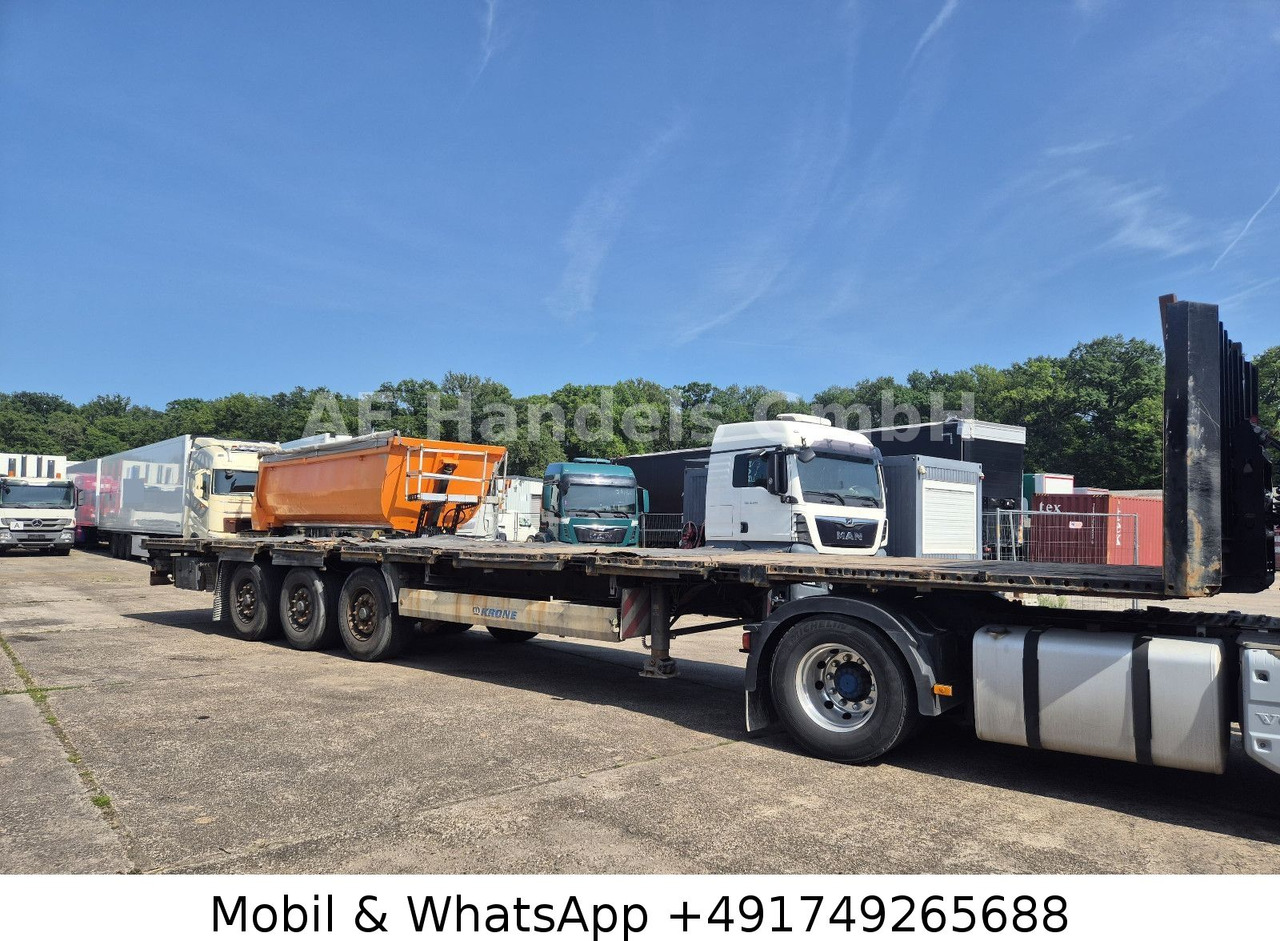 Krone SD Plateau *1.Lift/Verbreiterungs-Schilder-3m - Бортовий напівпричіп/ Платформа: фото 2 Krone SD Plateau *1.Lift/Verbreiterungs-Schilder-3m - Бортовий напівпричіп/ Платформа: фото 2