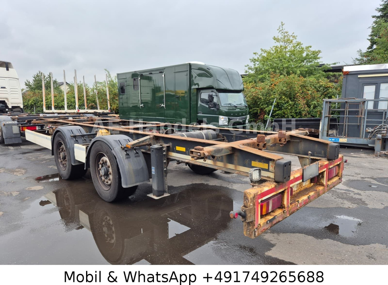 Krone ZZ Tandem BDF Tiefgekoppelt *Wabco/BWP/Luft - Контейнеровоз/ Змінний кузов причіп: фото 3 Krone ZZ Tandem BDF Tiefgekoppelt *Wabco/BWP/Luft - Контейнеровоз/ Змінний кузов причіп: фото 3