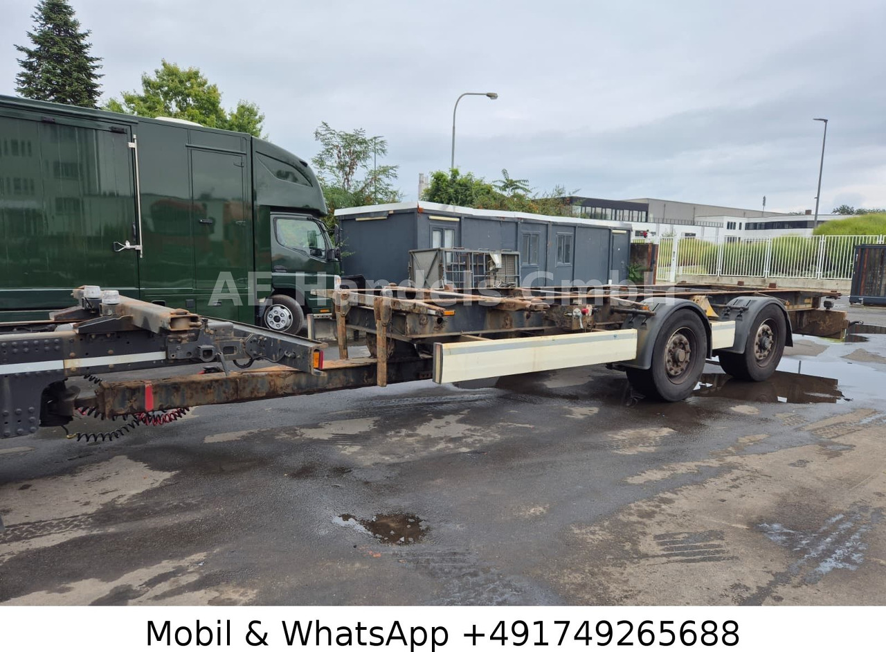 Krone ZZ Tandem BDF Tiefgekoppelt *Wabco/BWP/Luft - Шасі причіп: фото 1 Krone ZZ Tandem BDF Tiefgekoppelt *Wabco/BWP/Luft - Шасі причіп: фото 1