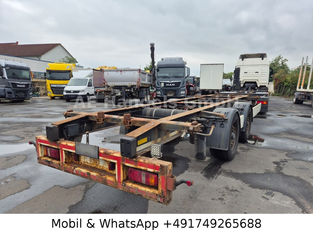 Krone ZZ Tandem BDF Tiefgekoppelt *Wabco/BWP/Luft - Контейнеровоз/ Змінний кузов причіп: фото 5 Krone ZZ Tandem BDF Tiefgekoppelt *Wabco/BWP/Luft - Контейнеровоз/ Змінний кузов причіп: фото 5