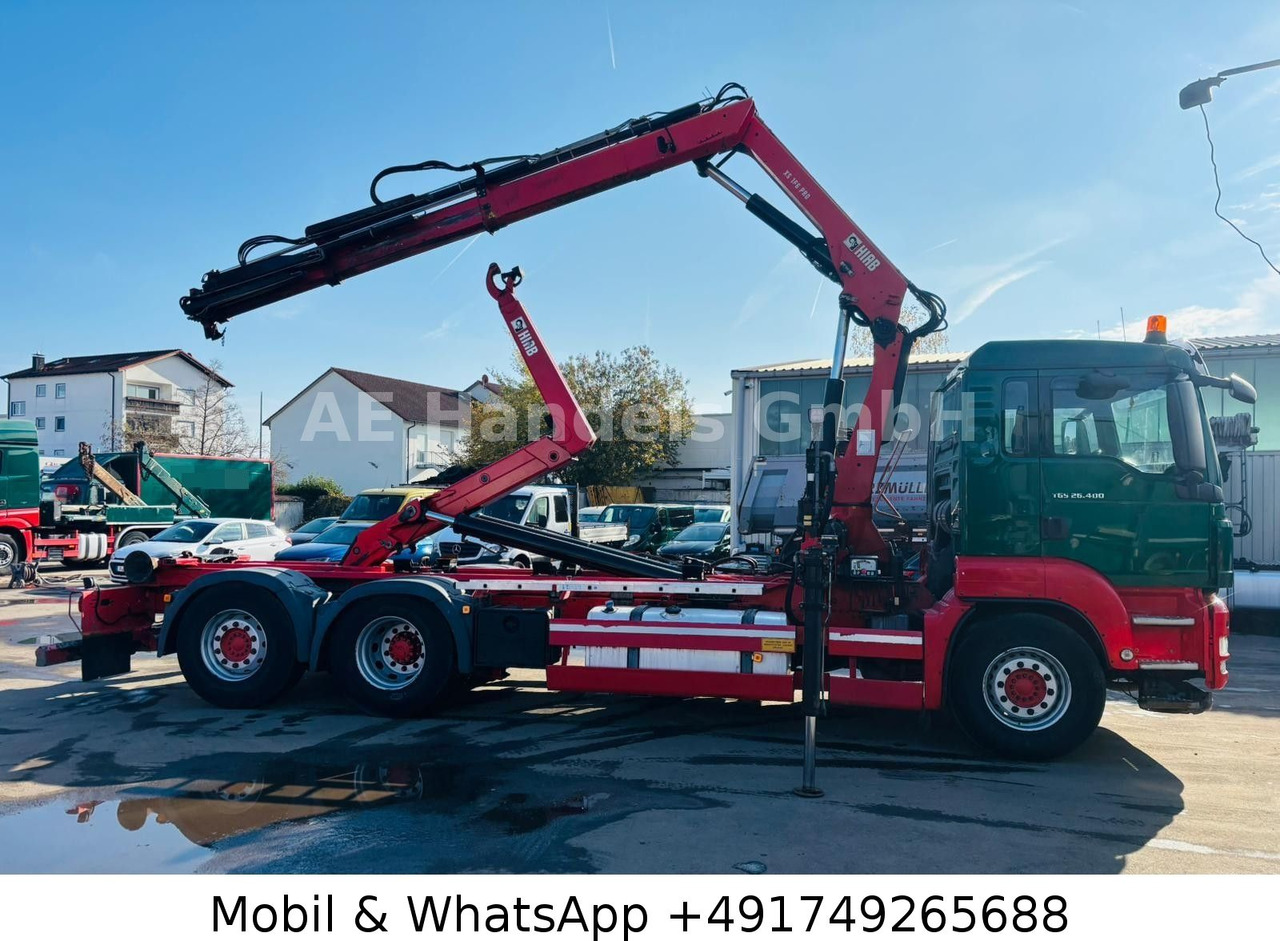 MAN TGS 26.400 6x2 Hiab XR21/HiabSpace3000 *Retarder - Гаковий мультиліфт вантажівка, Вантажівка з маніпулятором: фото 3 MAN TGS 26.400 6x2 Hiab XR21/HiabSpace3000 *Retarder - Гаковий мультиліфт вантажівка, Вантажівка з маніпулятором: фото 3