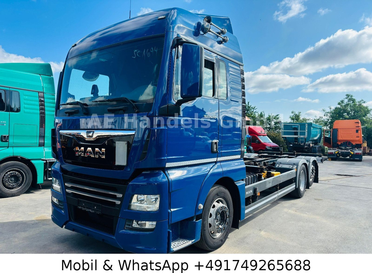 MAN TGX 26.510 XLX LL 6x2*Retarder/Lenk+Lift/ACC/LDW - Контейнеровоз/ Змінний кузов вантажівка: фото 1 MAN TGX 26.510 XLX LL 6x2*Retarder/Lenk+Lift/ACC/LDW - Контейнеровоз/ Змінний кузов вантажівка: фото 1