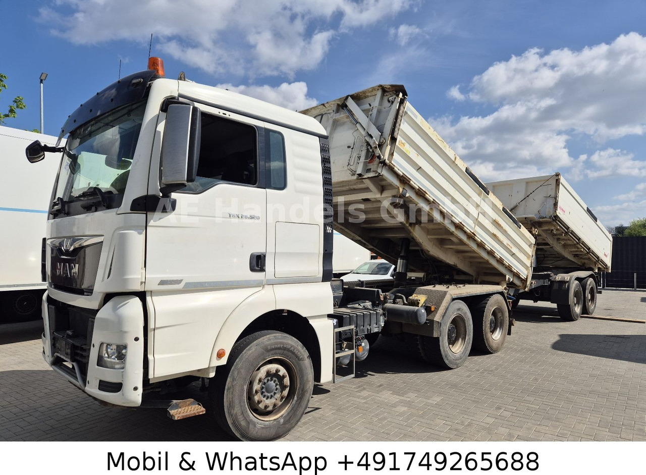 Самоскид вантажівка MAN TGX 26.520 L BL 6x4 *Bordmatik/MEILLER-10m³/AP: фото 6