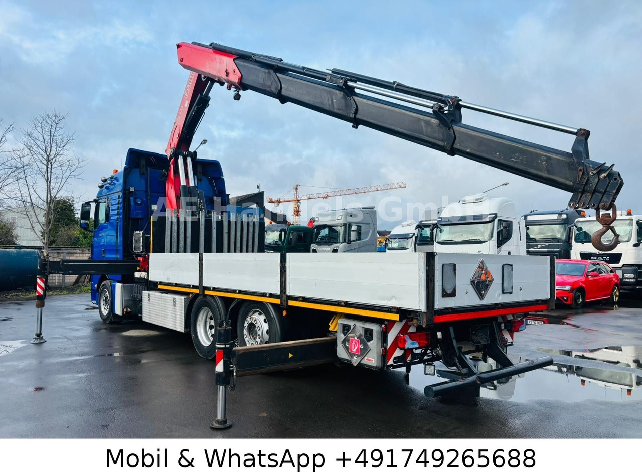 MAN TGX 26.540 XLX BL 6x2 FASSI F455 *Funk/Lenk+Lift - Бортова вантажівка/ Платформа, Вантажівка з маніпулятором: фото 5 MAN TGX 26.540 XLX BL 6x2 FASSI F455 *Funk/Lenk+Lift - Бортова вантажівка/ Платформа, Вантажівка з маніпулятором: фото 5
