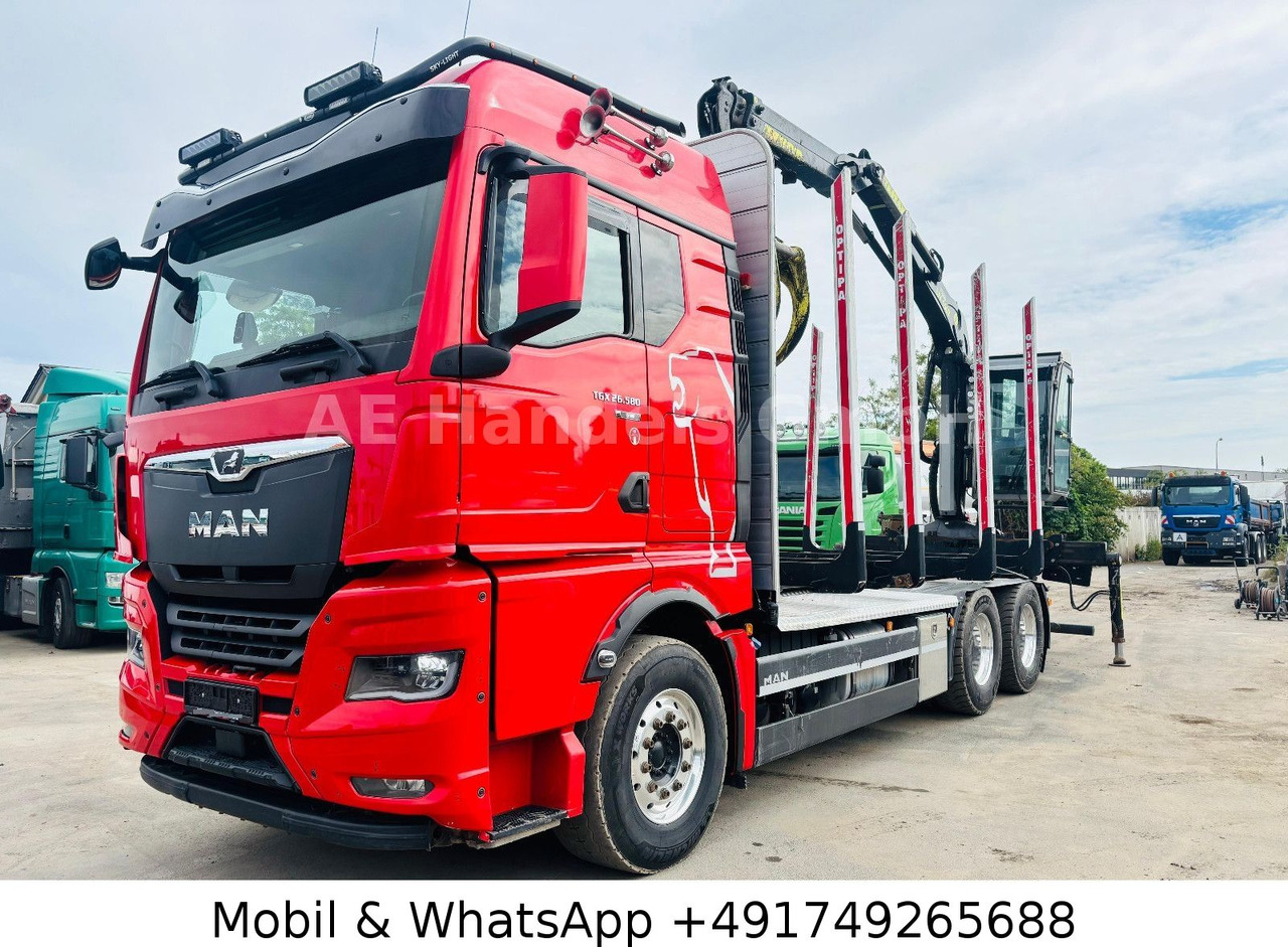 MAN TGX 26.580 GM BL 6x4 *Retarder/Tajfun-LIV-150Z - Вантажівка з маніпулятором: фото 1 MAN TGX 26.580 GM BL 6x4 *Retarder/Tajfun-LIV-150Z - Вантажівка з маніпулятором: фото 1