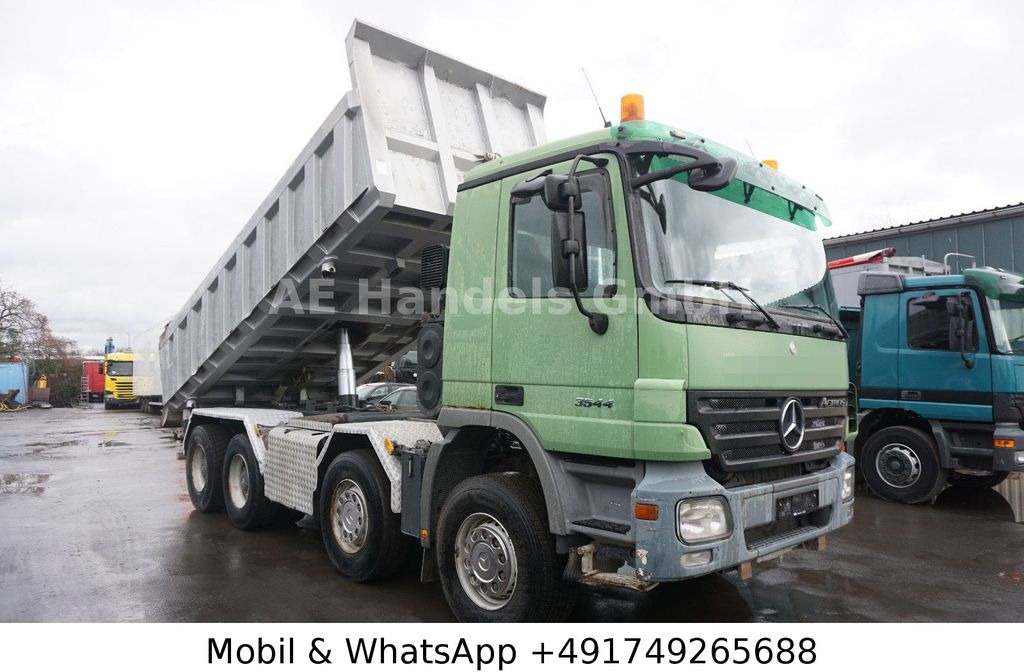 Mercedes-Benz Actros II 3244 8x4 BB Meiller *Bordmatik/3-Pedal - Самоскид вантажівка: фото 1 Mercedes-Benz Actros II 3244 8x4 BB Meiller *Bordmatik/3-Pedal - Самоскид вантажівка: фото 1