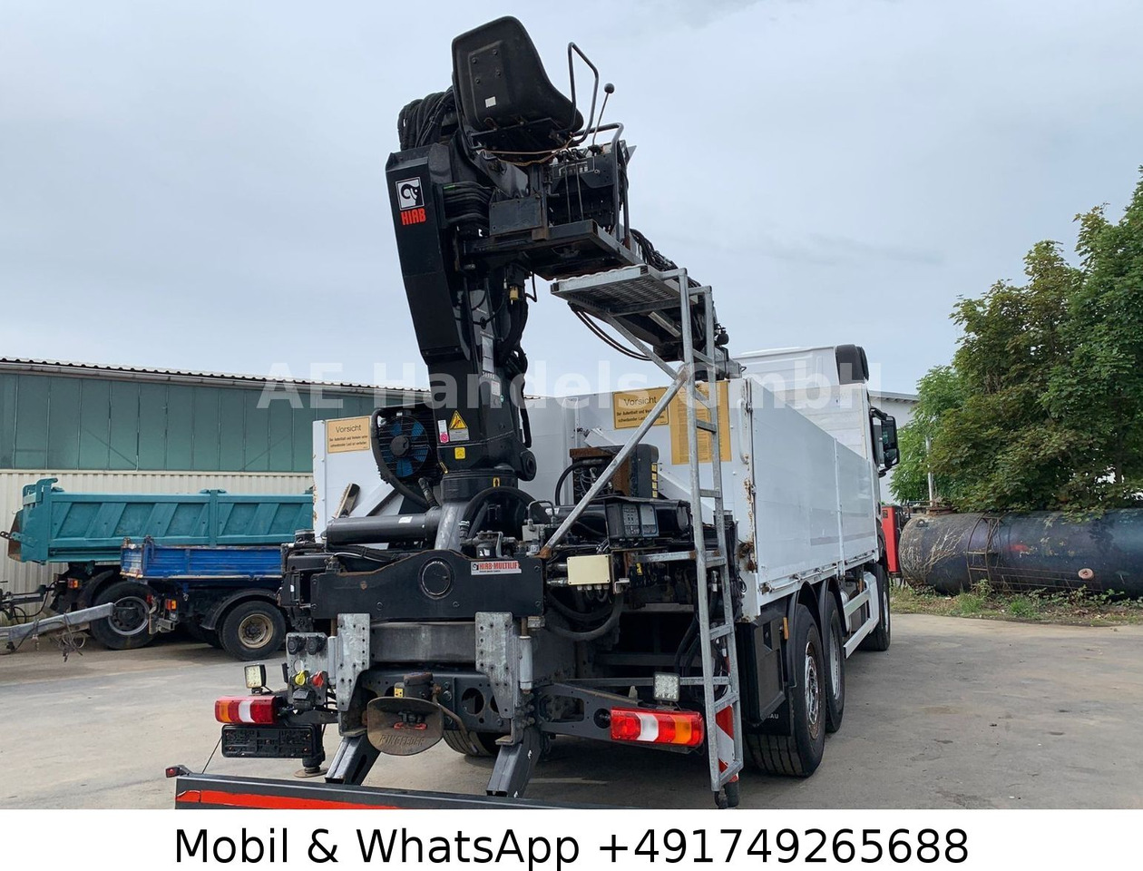 Mercedes-Benz Actros IV 2645 L LL 6x2 *Retarder/Hiab-177K-Pro - Бортова вантажівка/ Платформа, Вантажівка з маніпулятором: фото 5 Mercedes-Benz Actros IV 2645 L LL 6x2 *Retarder/Hiab-177K-Pro - Бортова вантажівка/ Платформа, Вантажівка з маніпулятором: фото 5