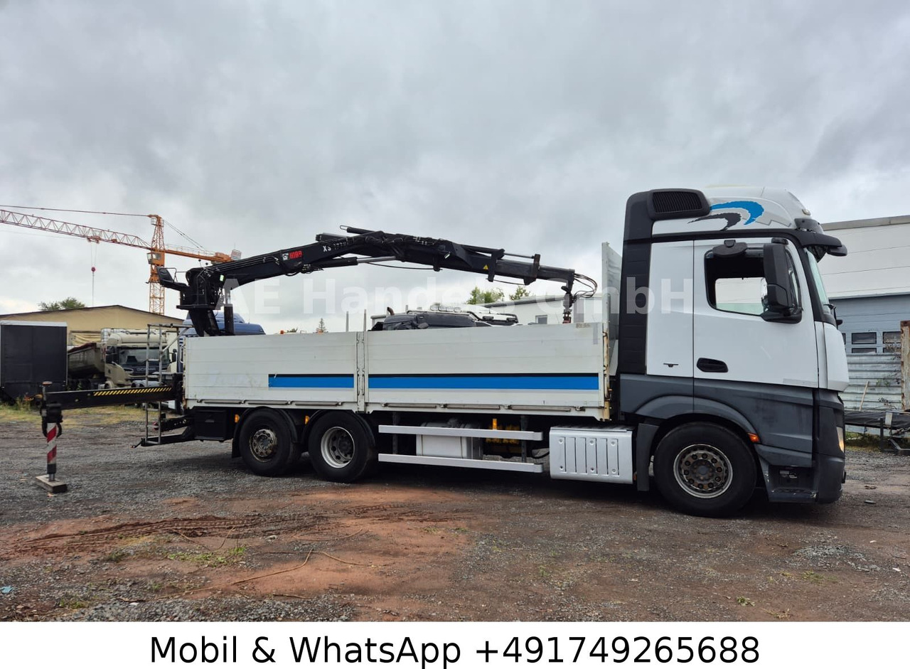 Mercedes-Benz Actros IV 2645 L LL 6x2 *Retarder/Hiab-177K-Pro - Бортова вантажівка/ Платформа, Вантажівка з маніпулятором: фото 4 Mercedes-Benz Actros IV 2645 L LL 6x2 *Retarder/Hiab-177K-Pro - Бортова вантажівка/ Платформа, Вантажівка з маніпулятором: фото 4