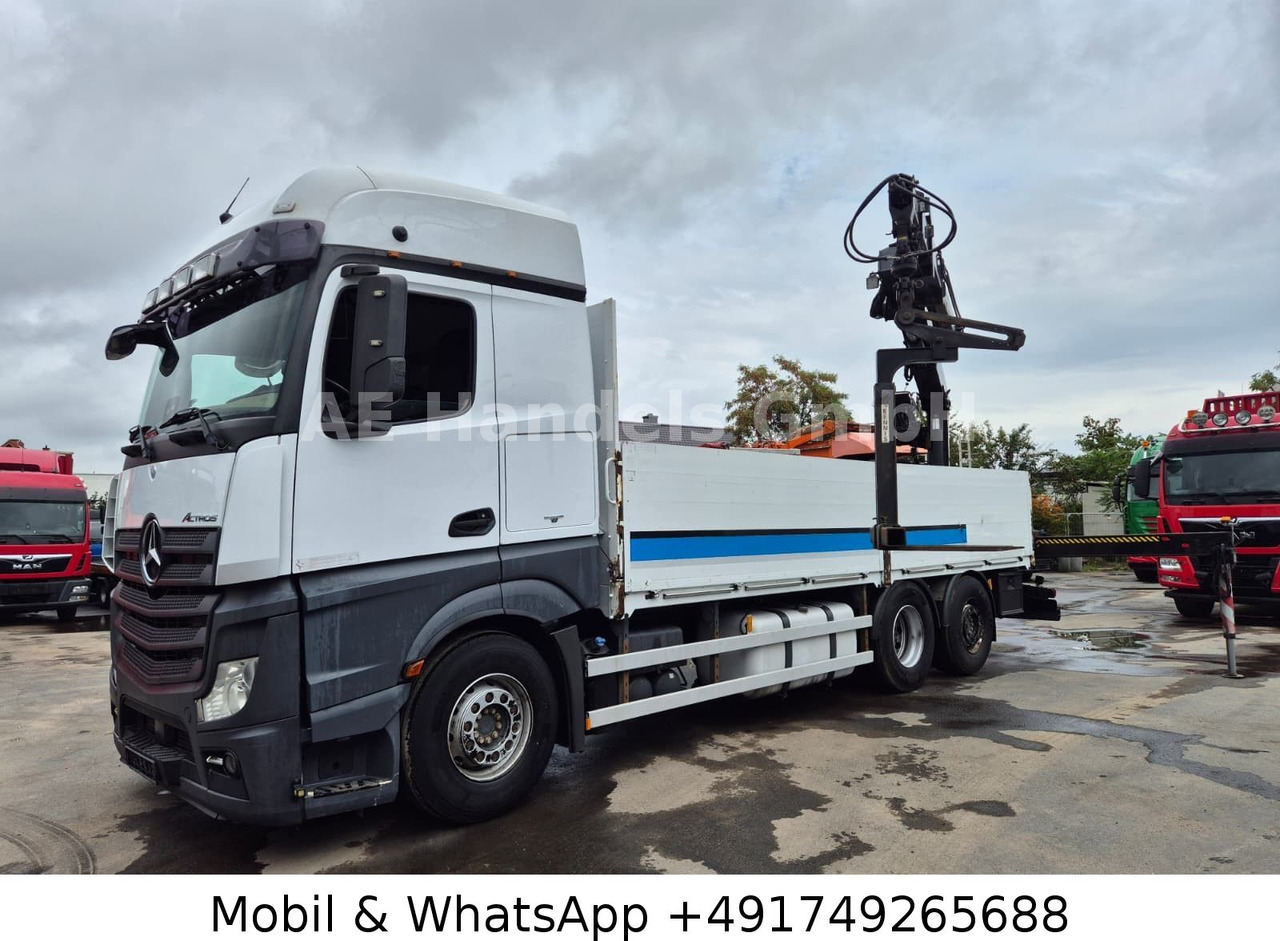 Mercedes-Benz Actros IV 2645 L LL 6x2 *Retarder/Hiab-177K-Pro - Бортова вантажівка/ Платформа, Вантажівка з маніпулятором: фото 2 Mercedes-Benz Actros IV 2645 L LL 6x2 *Retarder/Hiab-177K-Pro - Бортова вантажівка/ Платформа, Вантажівка з маніпулятором: фото 2