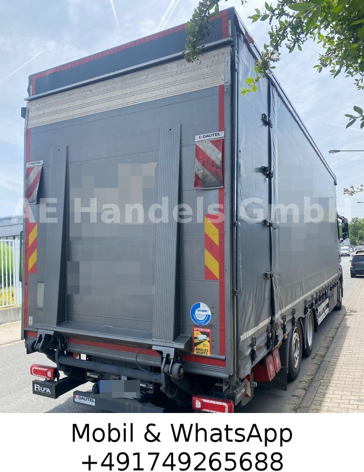 Mercedes-Benz Actros V 2540 L *Hubdach/Lenk+Lift/LBW-2,8m - Тентована вантажівка: фото 2 Mercedes-Benz Actros V 2540 L *Hubdach/Lenk+Lift/LBW-2,8m - Тентована вантажівка: фото 2