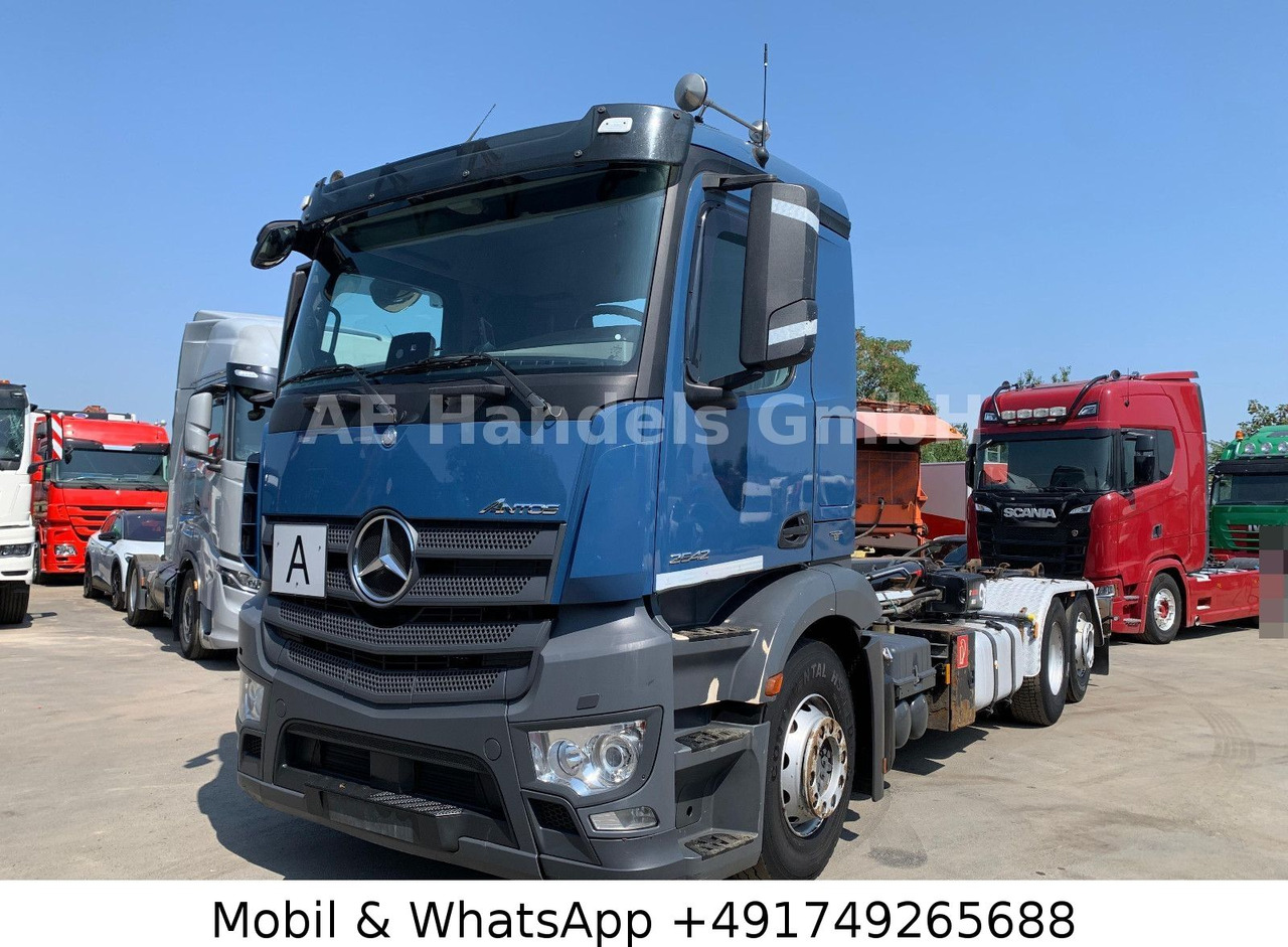 Mercedes-Benz Antos 2542 M LL *Retarder/Hiab-XR21S56/Lenk+Lift - Гаковий мультиліфт вантажівка, Вантажівка з маніпулятором: фото 1 Mercedes-Benz Antos 2542 M LL *Retarder/Hiab-XR21S56/Lenk+Lift - Гаковий мультиліфт вантажівка, Вантажівка з маніпулятором: фото 1