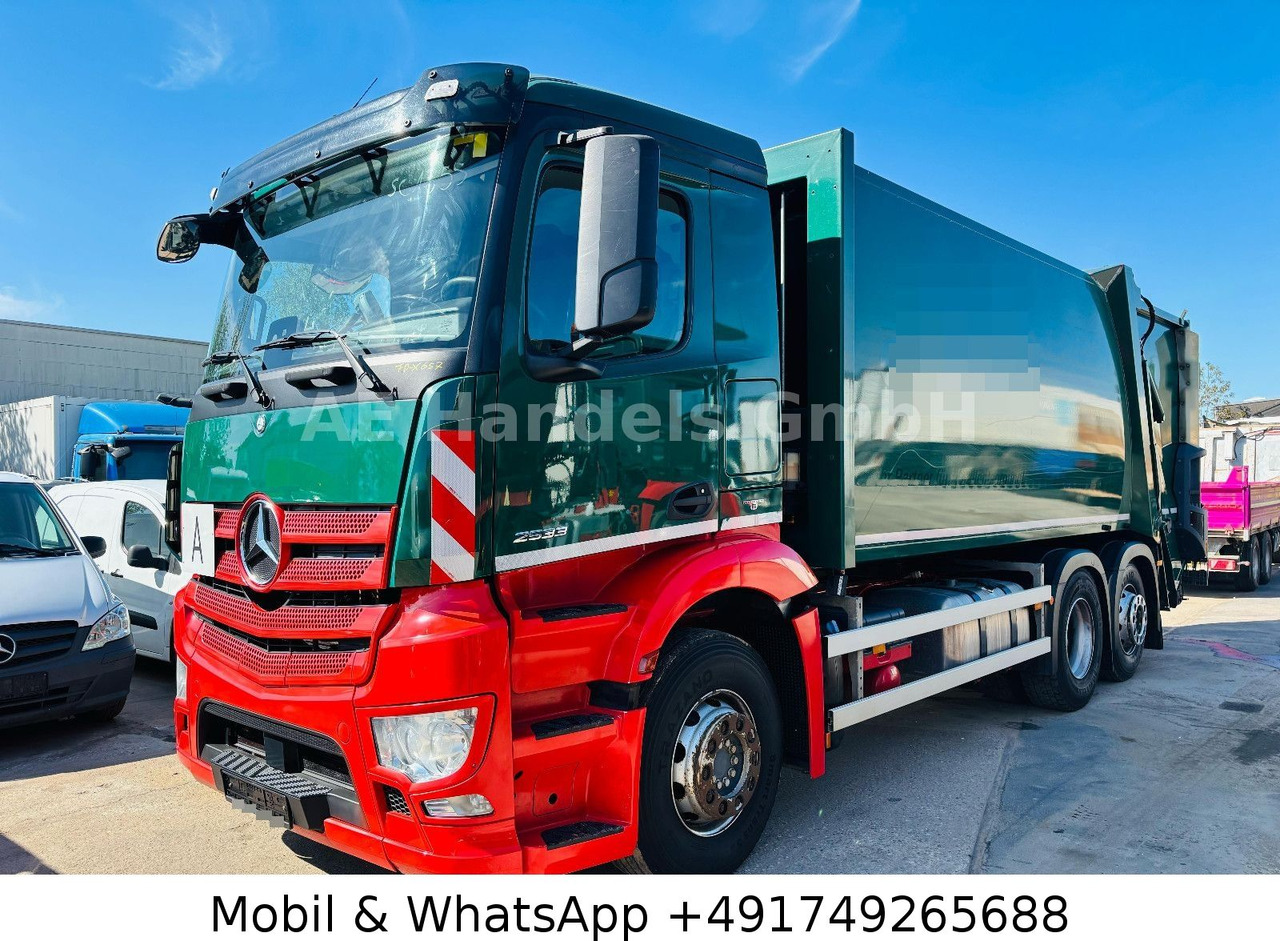 Mercedes-Benz Antos III 2533 M BL 6x2 *Faun-24m³/Lenk+Lift/LDW - Сміттєвози: фото 1 Mercedes-Benz Antos III 2533 M BL 6x2 *Faun-24m³/Lenk+Lift/LDW - Сміттєвози: фото 1