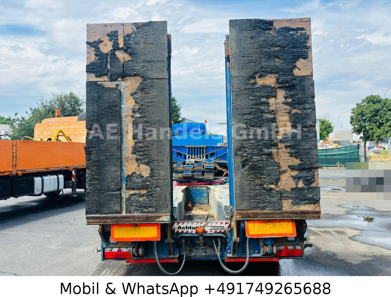 Meusburger MTS-5 *Dolly/Hydr.Rampen/Bagger-Stiel-Mulde - Низькорамна платформа напівпричіп: фото 5 Meusburger MTS-5 *Dolly/Hydr.Rampen/Bagger-Stiel-Mulde - Низькорамна платформа напівпричіп: фото 5