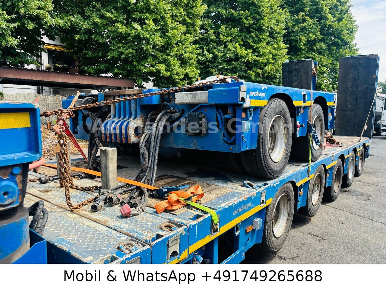 Низькорамна платформа напівпричіп Meusburger MTS-5 *Dolly/Hydr.Rampen/Bagger-Stiel-Mulde: фото 10