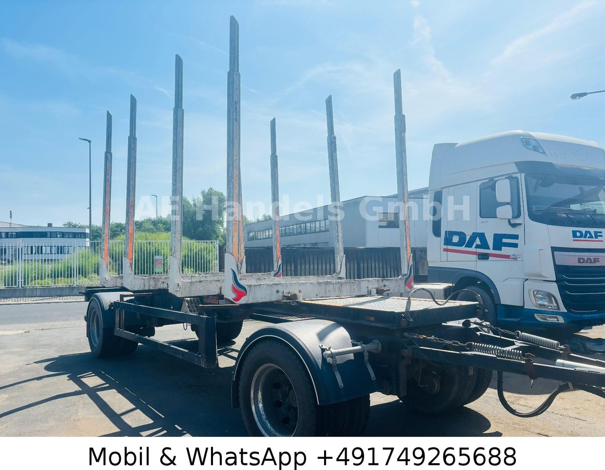 Pavic HTA Holz Drehschemel *4xEXTE / TÜV-10.2025 - Причіп лісовоз: фото 1 Pavic HTA Holz Drehschemel *4xEXTE / TÜV-10.2025 - Причіп лісовоз: фото 1