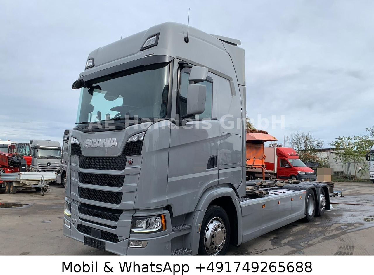 Scania S450 HighLine BDF *Retarder/Lenk+Lift/Multi/LBW - Вантажівка шасі: фото 1 Scania S450 HighLine BDF *Retarder/Lenk+Lift/Multi/LBW - Вантажівка шасі: фото 1