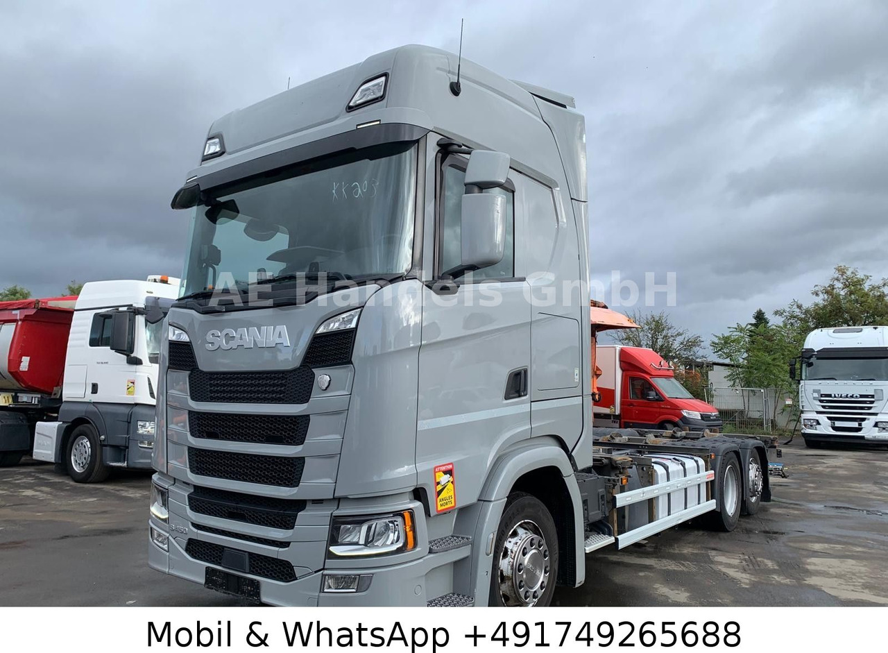 Scania S450 HighLine BDF *Retarder/Lenk+Lift/Multi/LBW - Контейнеровоз/ Змінний кузов вантажівка: фото 1 Scania S450 HighLine BDF *Retarder/Lenk+Lift/Multi/LBW - Контейнеровоз/ Змінний кузов вантажівка: фото 1