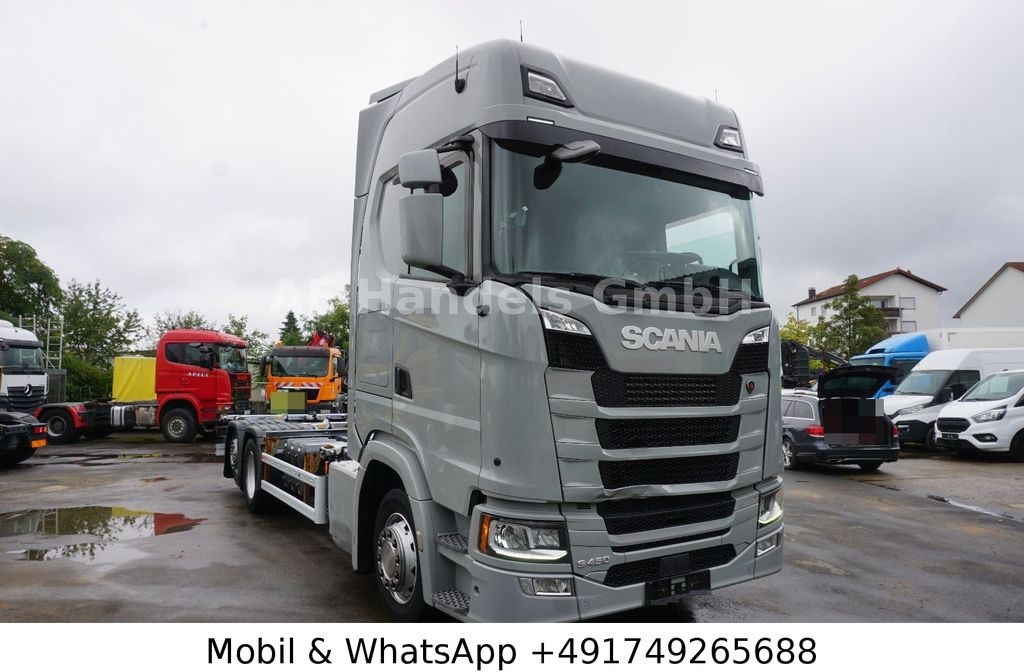 Scania S450 HighLine LL *Retarder/BDF/Lenk+Lift/ACC/LDW - Контейнеровоз/ Змінний кузов вантажівка: фото 1 Scania S450 HighLine LL *Retarder/BDF/Lenk+Lift/ACC/LDW - Контейнеровоз/ Змінний кузов вантажівка: фото 1