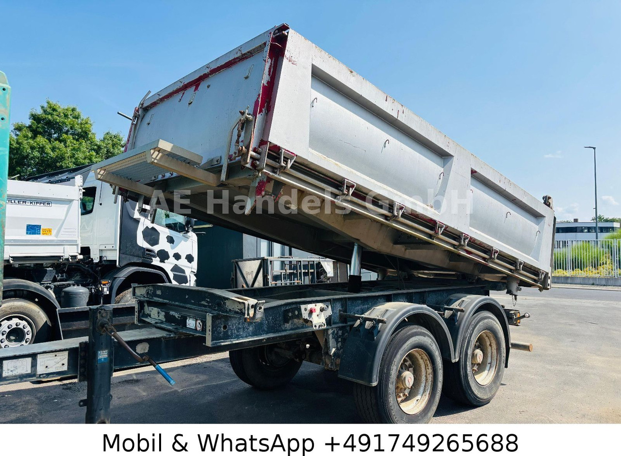 Schmitz Cargobull ZKI 18 Tandem Stahl *11m³ / Rollplane / SAF - Самоскид причіп: фото 1 Schmitz Cargobull ZKI 18 Tandem Stahl *11m³ / Rollplane / SAF - Самоскид причіп: фото 1