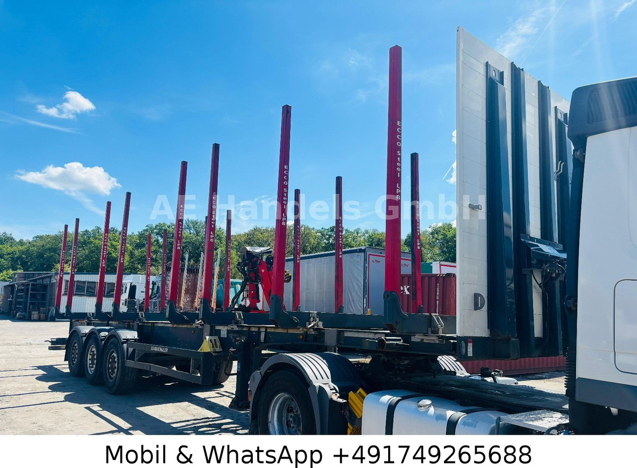 Schwarzmüller S1 Y-Serie Lang-Holz *8x Rungen/Liftachse/Alcoa - Напівпричіп лісовоз: фото 1 Schwarzmüller S1 Y-Serie Lang-Holz *8x Rungen/Liftachse/Alcoa - Напівпричіп лісовоз: фото 1