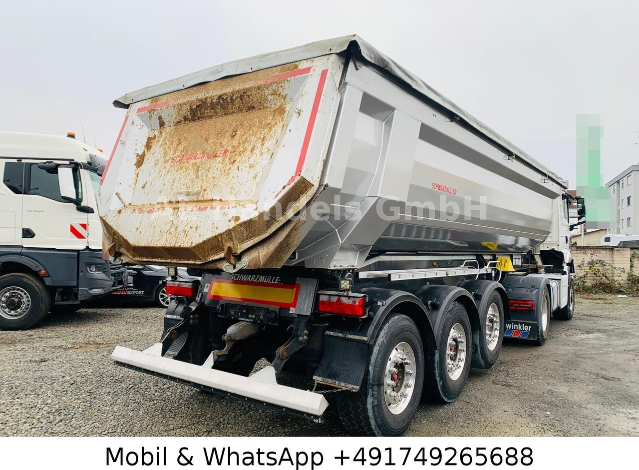 Schwarzmüller SK 28m³ Stahl E-Verdeck/Funk/Alcoa/Liftachse - Самоскид напівпричіп: фото 3 Schwarzmüller SK 28m³ Stahl E-Verdeck/Funk/Alcoa/Liftachse - Самоскид напівпричіп: фото 3