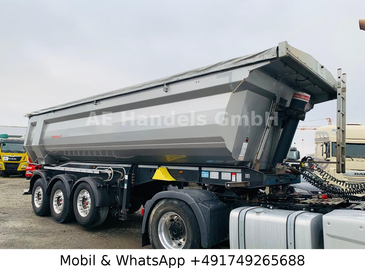 Schwarzmüller SK 28m³ Stahl E-Verdeck/Funk/Alcoa/Liftachse - Самоскид напівпричіп: фото 1 Schwarzmüller SK 28m³ Stahl E-Verdeck/Funk/Alcoa/Liftachse - Самоскид напівпричіп: фото 1
