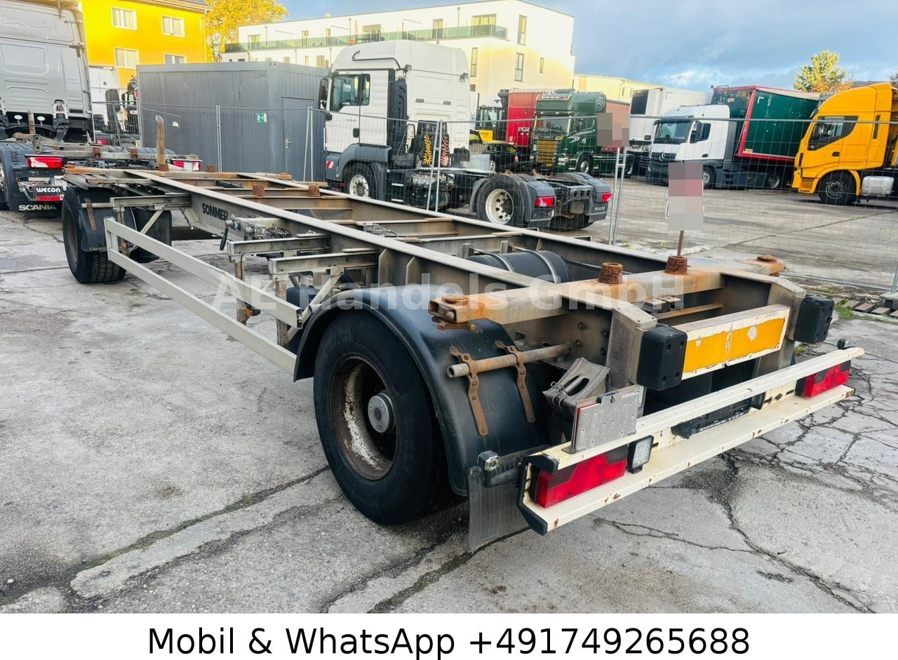 Sommer AW 18T Drehschemel BDF *Luft/Luft*Scheibenbremse - Контейнеровоз/ Змінний кузов причіп: фото 3 Sommer AW 18T Drehschemel BDF *Luft/Luft*Scheibenbremse - Контейнеровоз/ Змінний кузов причіп: фото 3