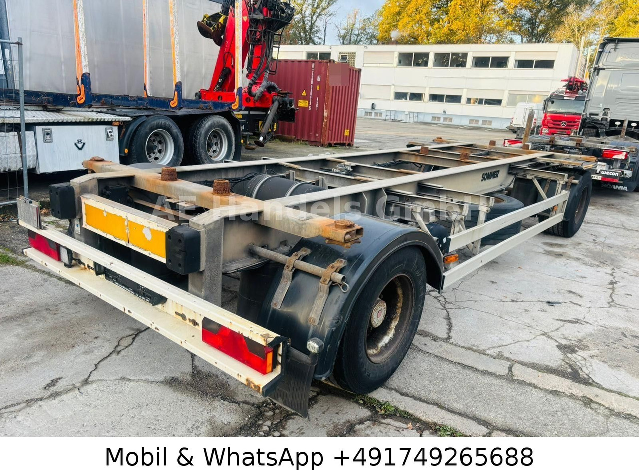 Sommer AW 18T Drehschemel BDF *Luft/Luft*Scheibenbremse - Контейнеровоз/ Змінний кузов причіп: фото 5 Sommer AW 18T Drehschemel BDF *Luft/Luft*Scheibenbremse - Контейнеровоз/ Змінний кузов причіп: фото 5