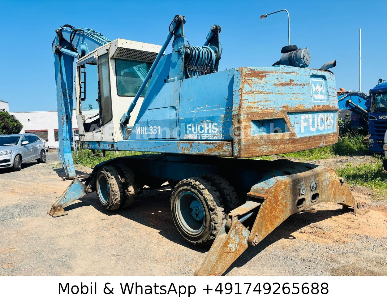 Terex MHL 331 Umschlagbagger - Колісний екскаватор: фото 5 Terex MHL 331 Umschlagbagger - Колісний екскаватор: фото 5