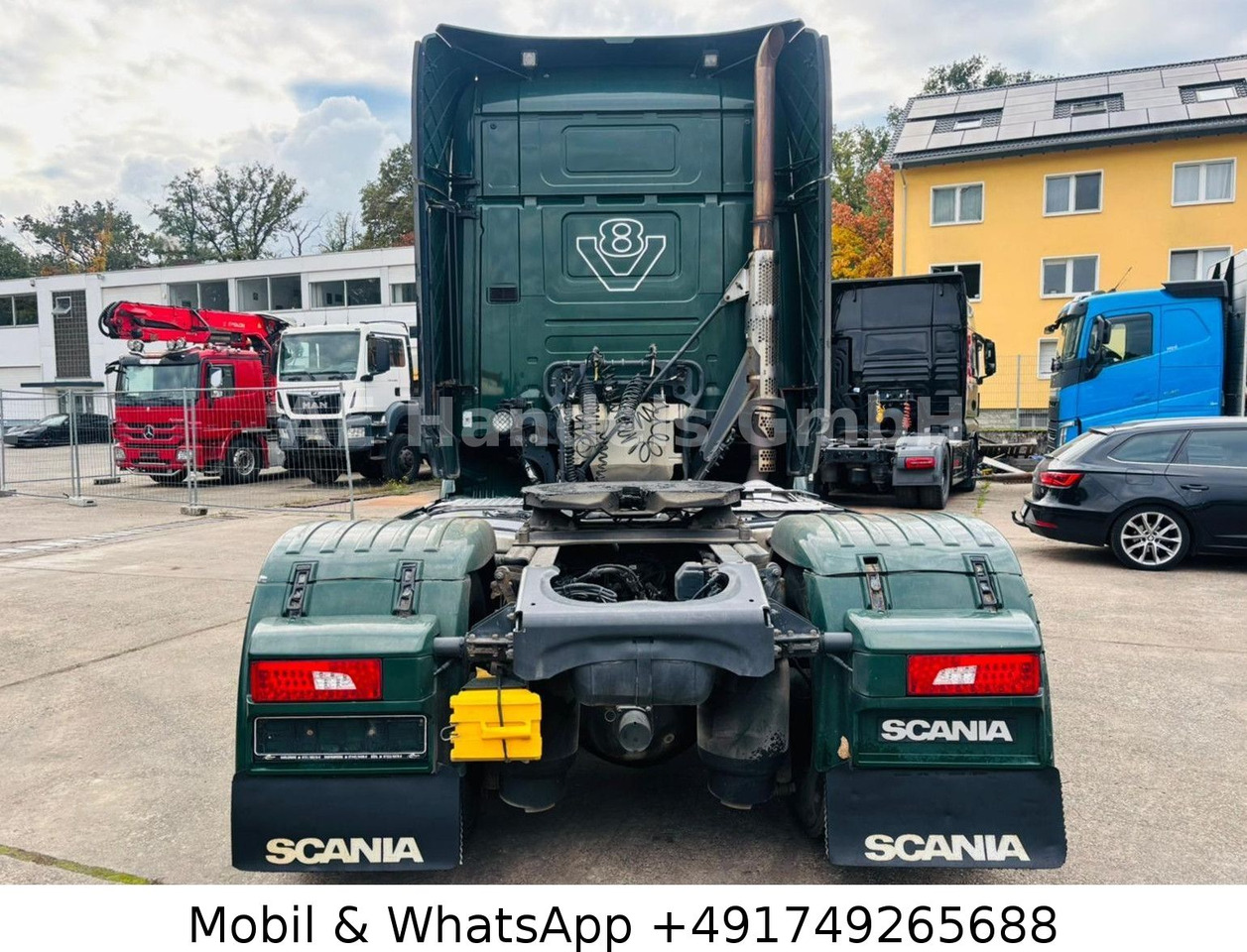 Scania R580 TopLine LL *Retarder/Standklima/ACC - Тягач: фото 4 Scania R580 TopLine LL *Retarder/Standklima/ACC - Тягач: фото 4