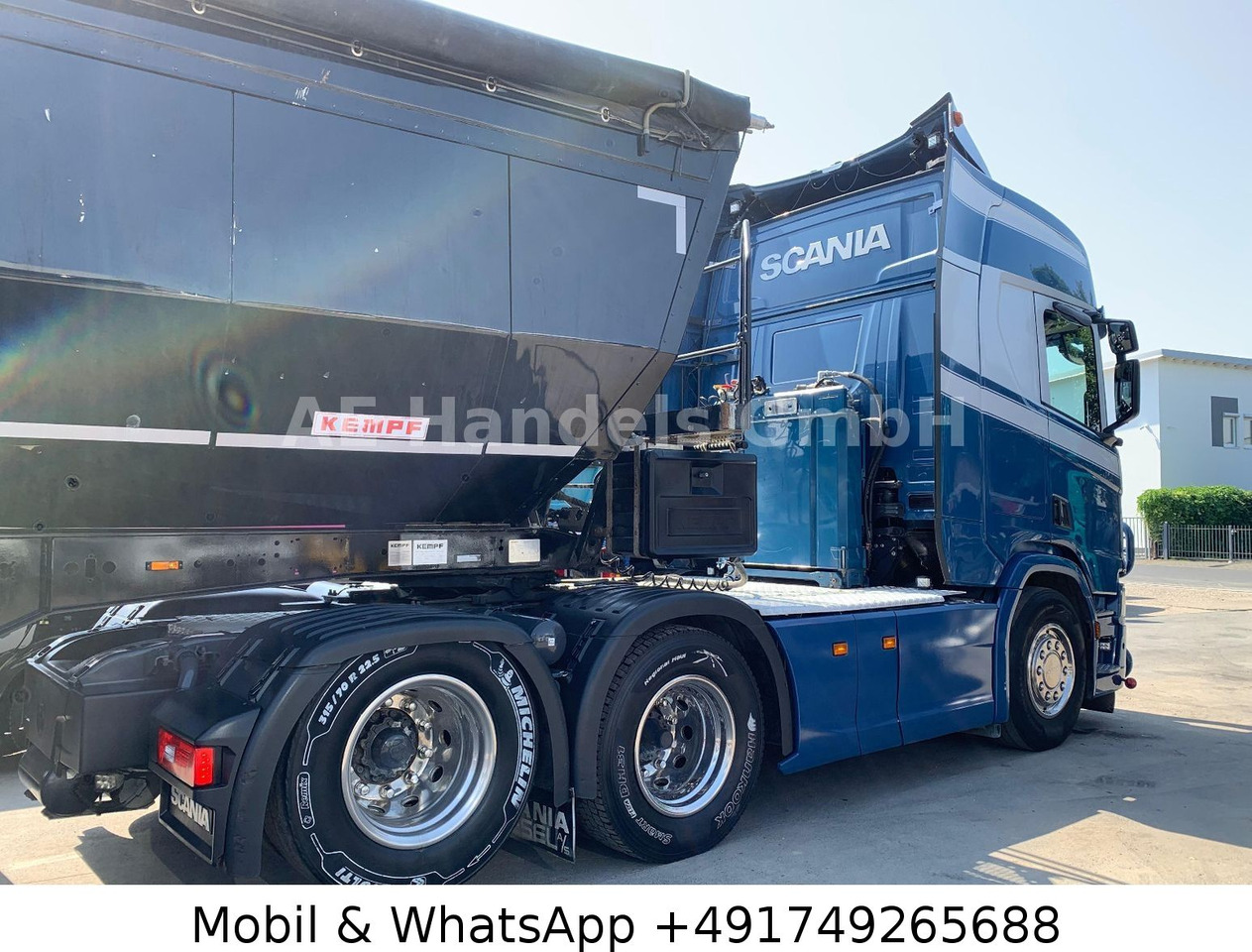 Scania R580 V8 HighLine 6x2*Retarder/Hydr/66To/Lift/ACC - Тягач: фото 3 Scania R580 V8 HighLine 6x2*Retarder/Hydr/66To/Lift/ACC - Тягач: фото 3
